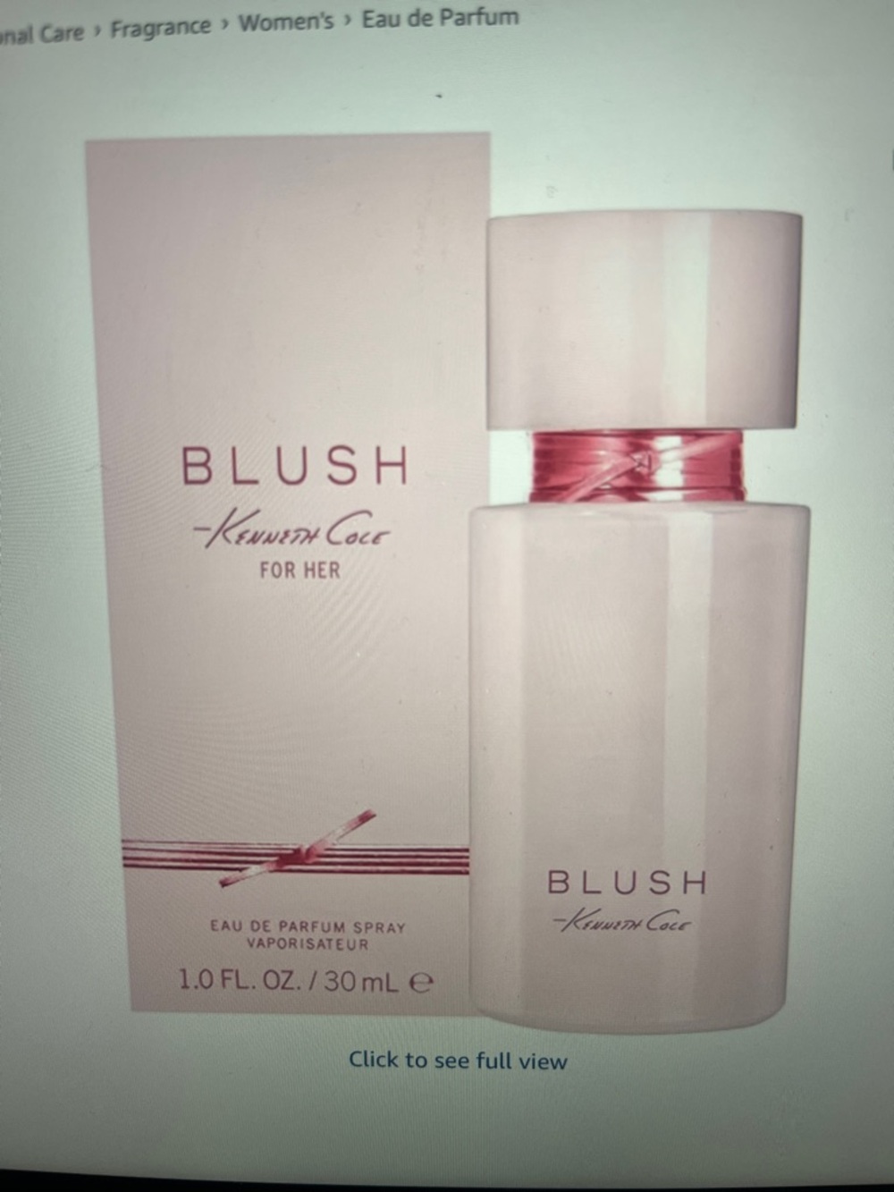 Kenneth Cole Blush Women's Eau de Parfum - Pale Pink Bottle